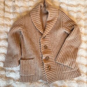 Vintage Wool Fisherman Cardigan